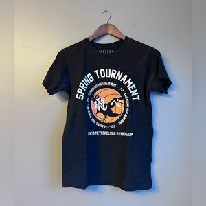 Haikyu Black Short Sleeve Tee Size Small Anime Short Sleeve T-Shirt